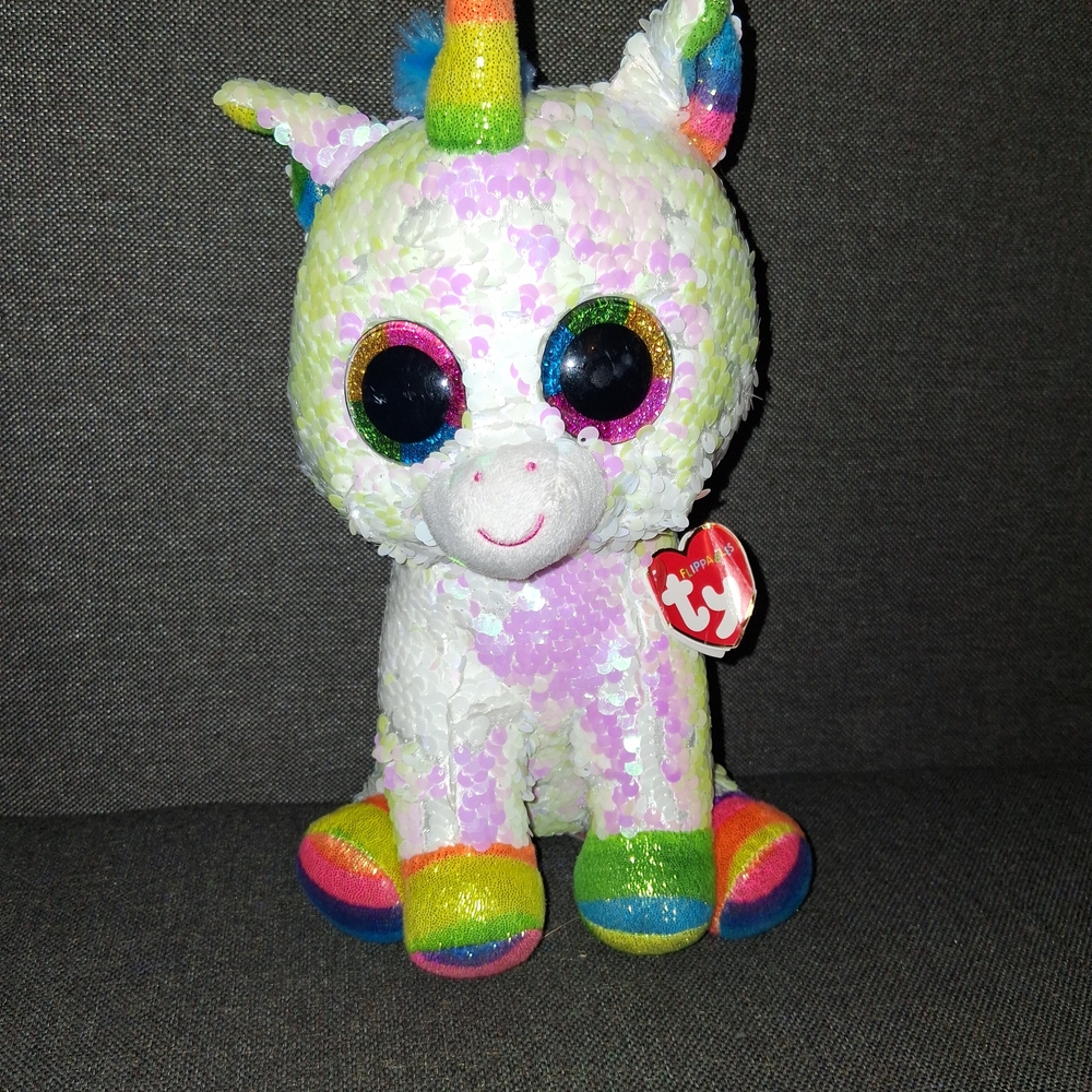 Ty Multicolor Unicorn Plush Toy
